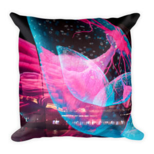 Square Pillow - Fluid